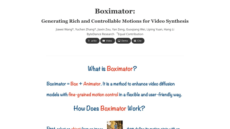 Boximator