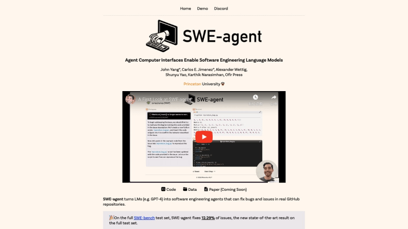 SWE-agent